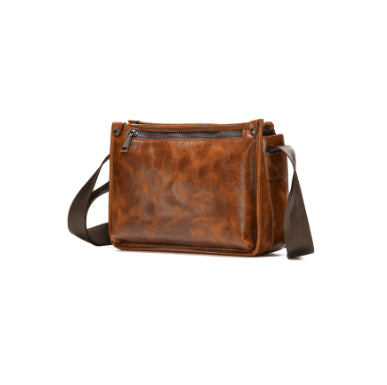 Men's Crossbody Bag Large Capacity Single Shoulder Bag High-end Casual Commuting Bag