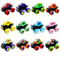 Mini Pull Back Truck Toys Bulk Pack 12pcs, Friction Powered Push & Go Stunt Car Trucks for Boys Girls Kids Teens — image 1