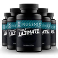 Five-Bottle Botanical Men's Health Supplement Tablet Set with Coordinated Containers and Labels — image 10