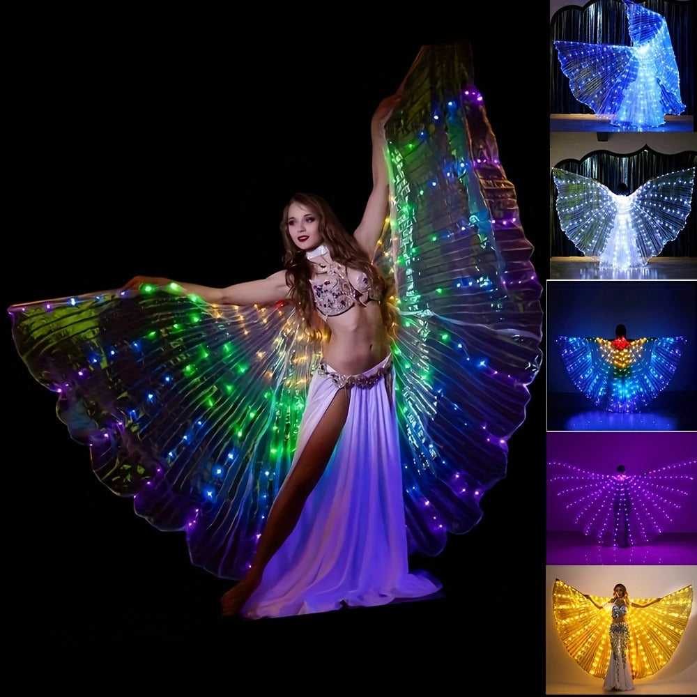 LED Feather Dance Costume Glowing Luminous with the Listed Color, Size or Set Options for Everyday Use — image 2