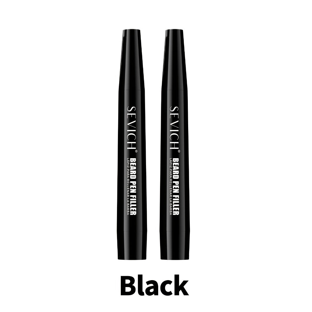 Beard Filler Pencil with Brush, Waterproof Beard Pencil for Fuller Thicker Beard, Fills Sparse Patchy Beard & Mustache — imag