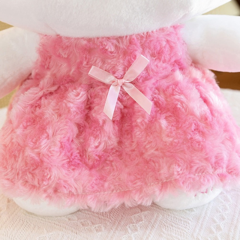Plush Toy Hello Kitty or My Melody Rose-Pink 14-Inch Character Doll for Kawaii Display and Gifting — image 7