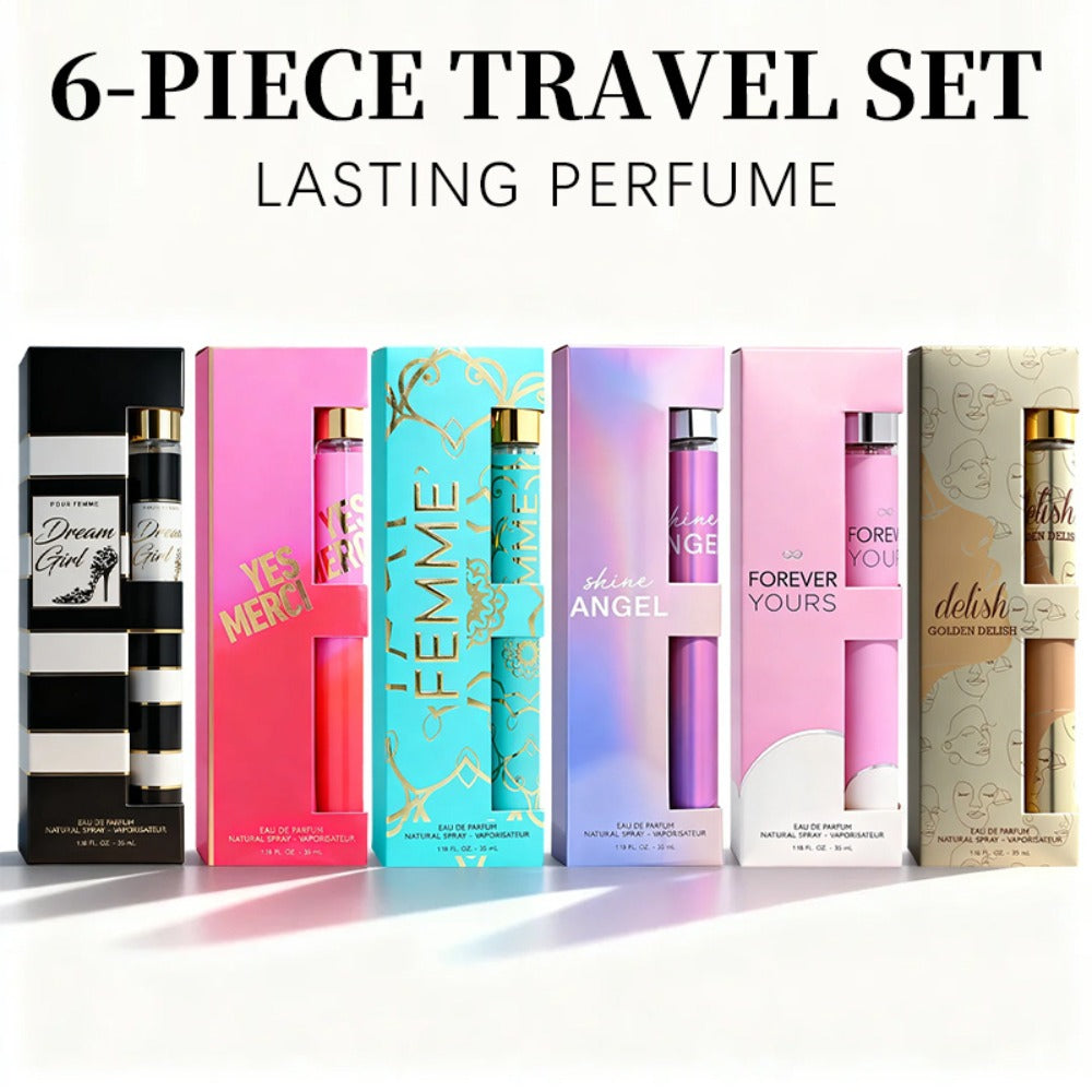 Women's Perfume Set Travel Size - 6 Piece Eau de Parfum Collection, Designer Fragrance Sampler Gift Set for Her — image 5