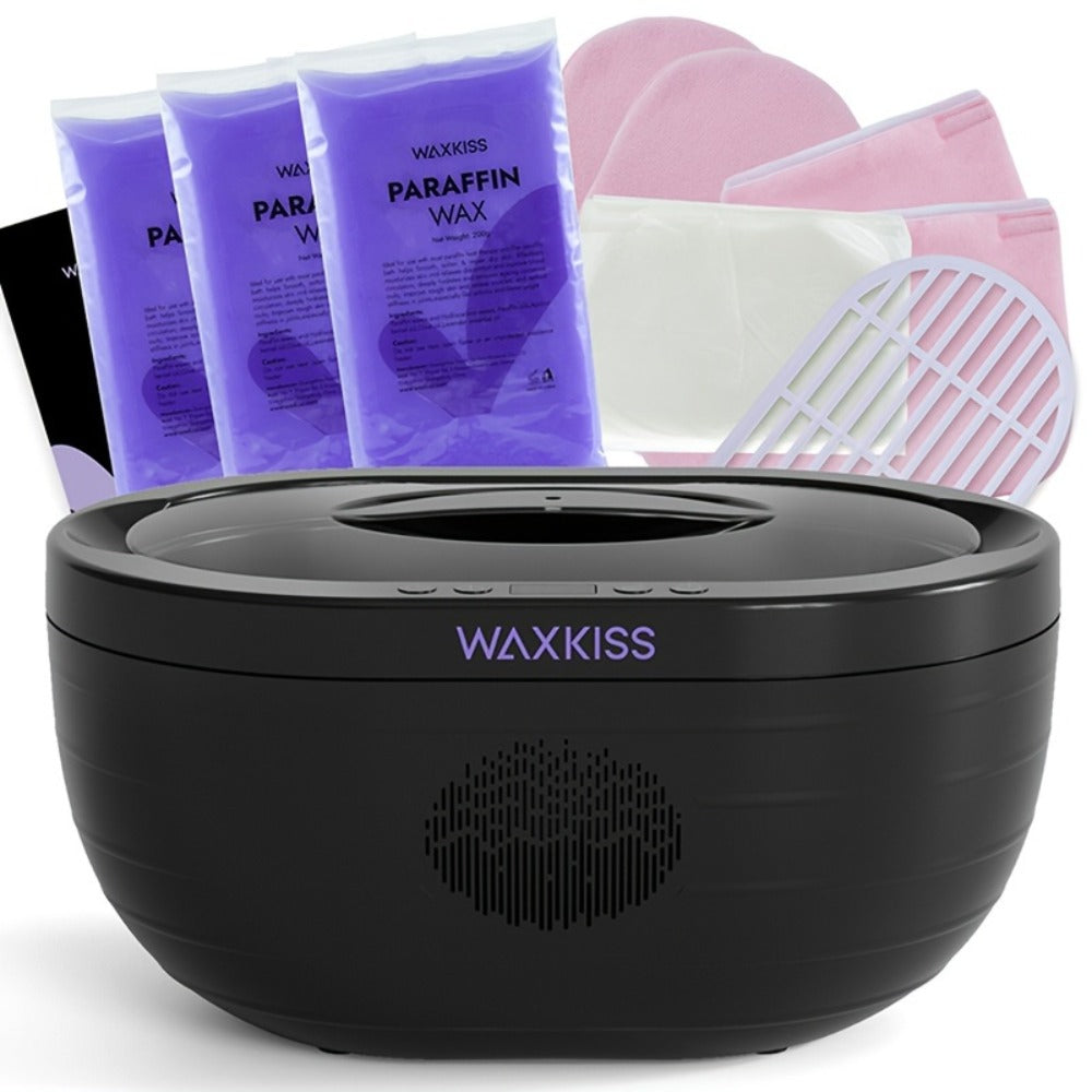 Paraffin Wax Machine for Hands and Feet Large Capacity – WAXKISS PWH-3000A 101oz Home Spa Wax Warmer Kit for Deep Moisturizin