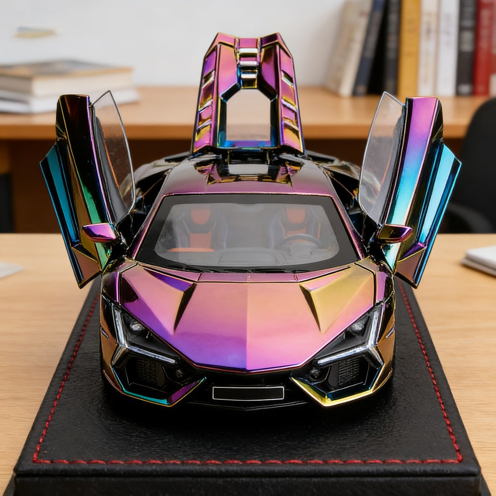 1:24 Scale Die-Cast Sports Car Model Collectible - Zinc Alloy Static Ornament with Realistic Details — image 13