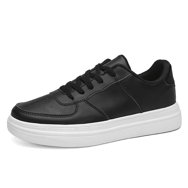 Men's Plus Size Platform White Sneakers - Spring Summer Trainers