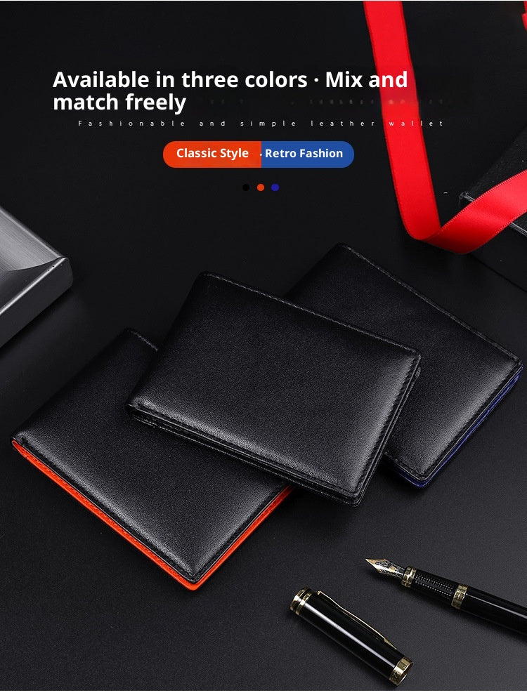 Multiple Card Slots RFID Anti-theft Credit Card Wallet