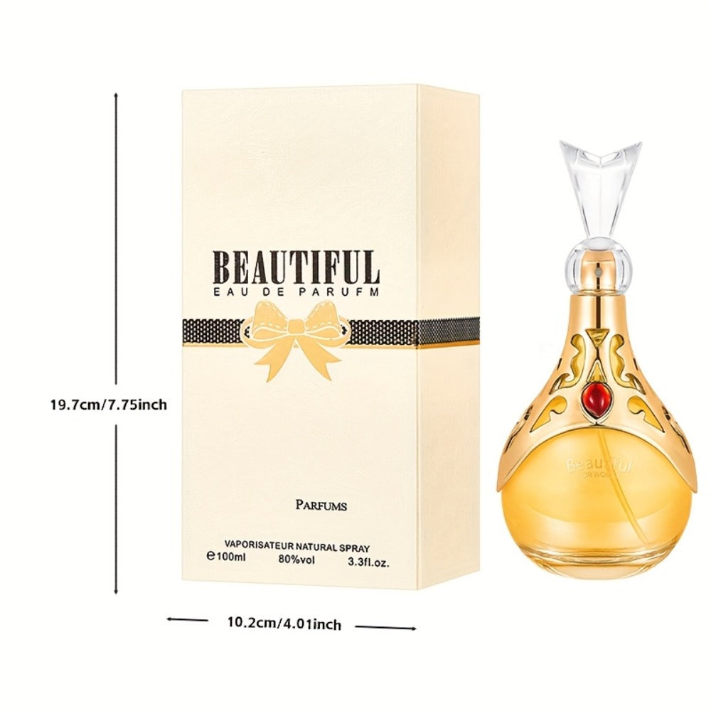 Perfume for Women 100ml Golden Age Luxury Floral Fruity Eau de Parfum Elegant Scent Spray Gift Box Date Night Party Dinner 3.