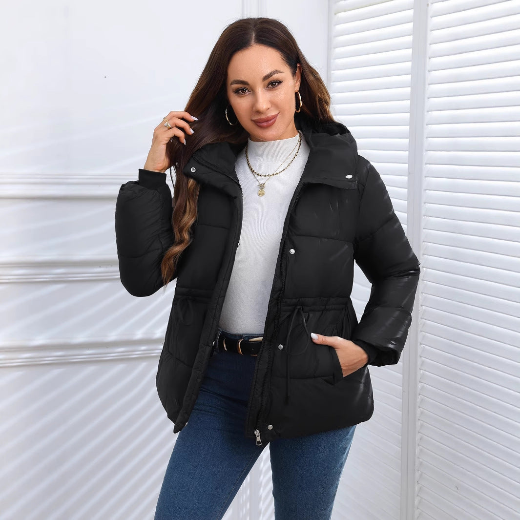 Women Puffer Coat Cotton-padded Jacket Cotton-padded
