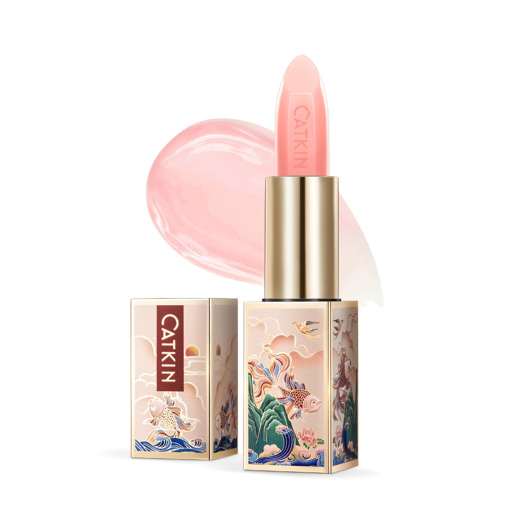 Lip Balm CATKIN Tinted Stick with Five Named Shade Options, Glossy Finish and Floral Packaging — image 3