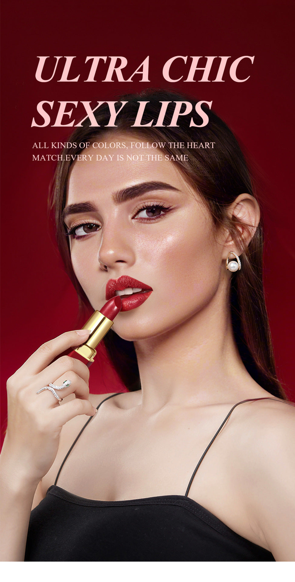 6-piece Lipstick Pearl Velvet Lipstick Set