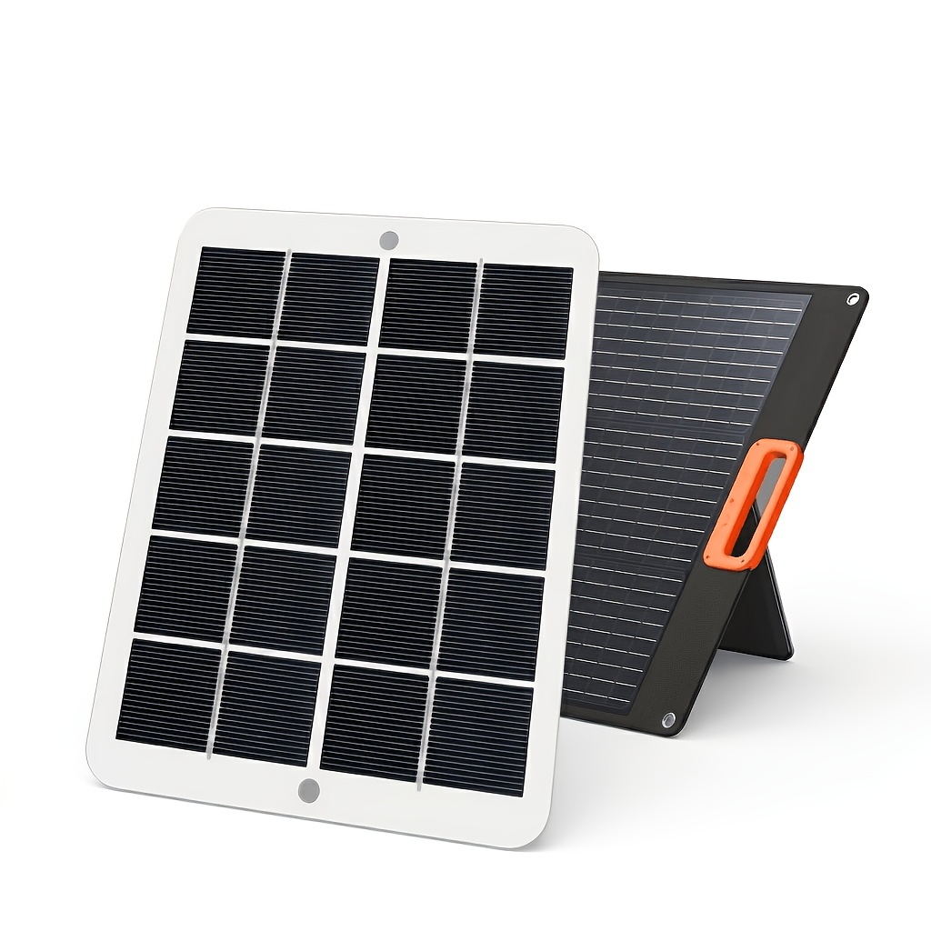 Solar Charging Panel 4W 10W Compact Single-Crystal Monocrystalline Micro USB for Mobile Phone for an Everyday Personal Care R