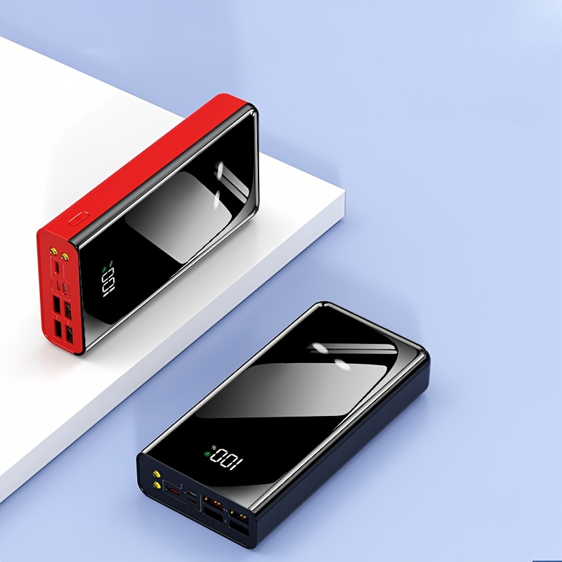 Portable Charger 50000mAh Large Power Bank LED Light Power Display Multi-Port USB-C Micro for an Everyday Personal Care Routi