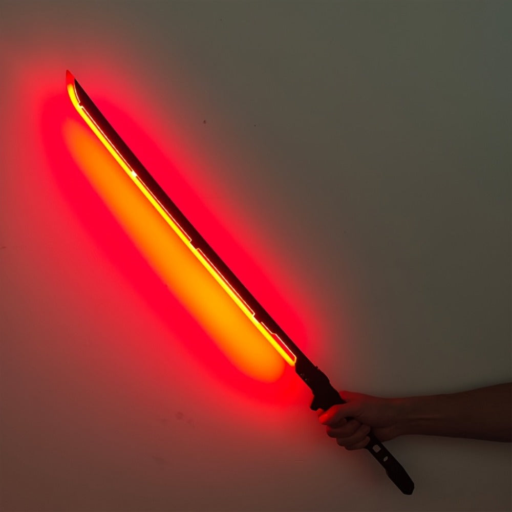 LED Cyberpunk Katana Prop 80cm Acrylic Luminous with the Listed Color, Size or Set Options for Everyday Use — image 17