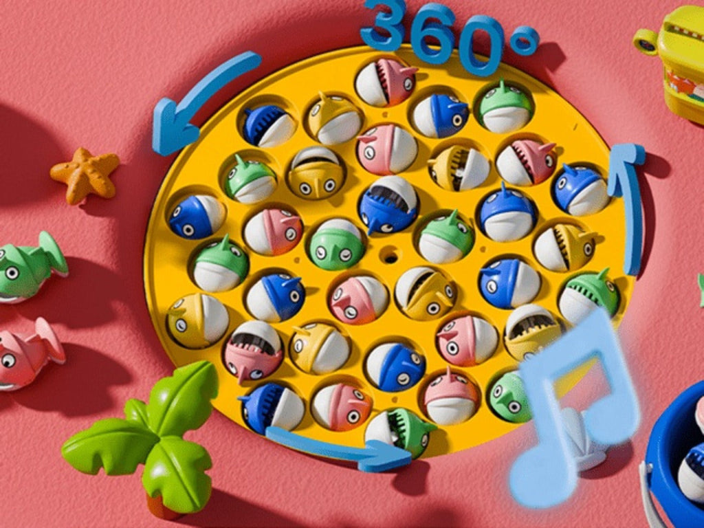 Magnetic Fishing Game for Kids 66 Pieces, Ocean Fishing Toy Set with Rods for Toddlers Ages 3 4 5 6 — image 23