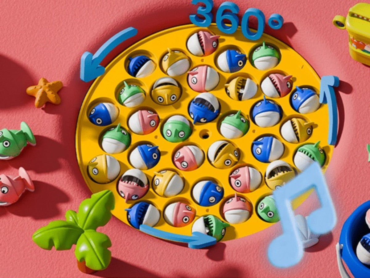 Magnetic Fishing Game for Kids 66 Pieces, Ocean Fishing Toy Set with Rods for Toddlers Ages 3 4 5 6 — image 23