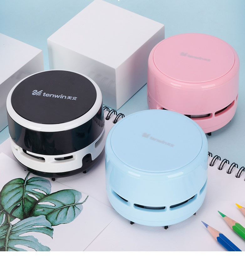 Mini Desktop Vacuum Cleaner - Portable Keyboard & Desk Cleaner
