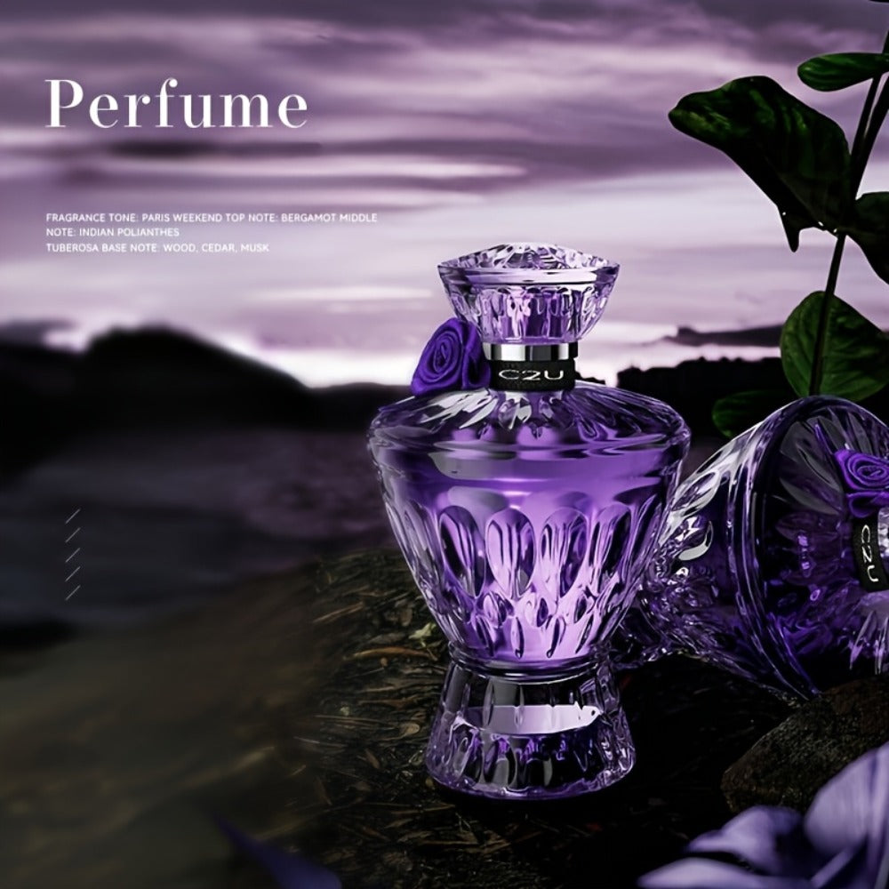 Obsidian Violet Eau de Parfum Spray, 75ml Purple Bottle with Floral, Woody and Musk Scent Profile — image 9