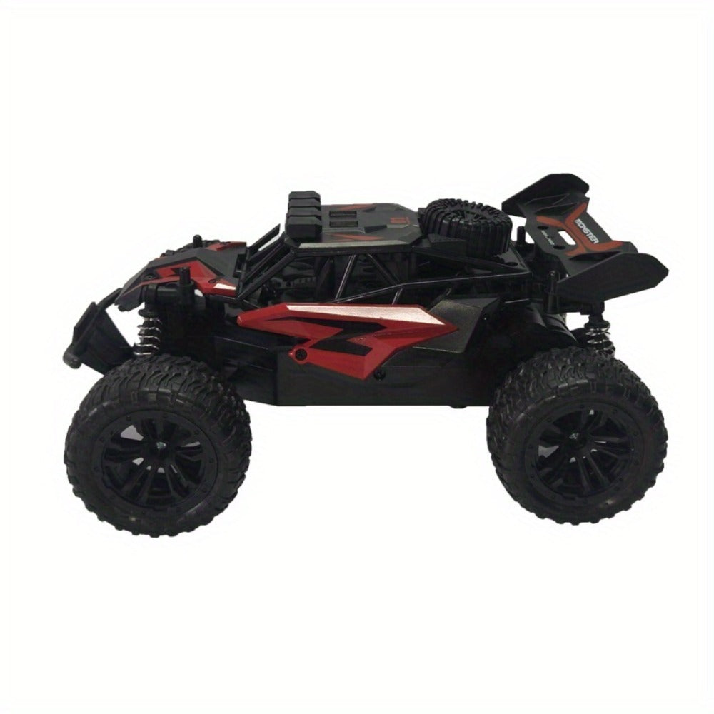 RC Off-Road Truck for Kids Ages 6+, High Speed Remote Control Car Alloy Steel Body Full-Function 4WD Monster Truck Toy for Bo