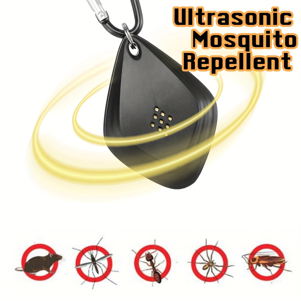 Ultrasonic Pest Repeller USB Mini, Sonic Insect for Mosquitoes, Fleas & Ticks, Portable Variable Frequency Device for Home — 