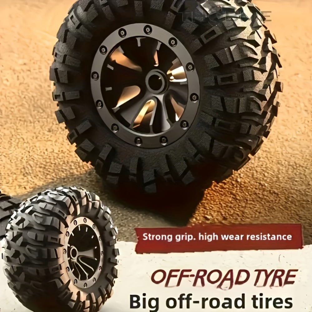 High-Speed RC Off-Road Car 40km/h 4WD Remote Control Climbing Truck with Battery, Outdoor Racing Vehicle for Boys Kids Teens 