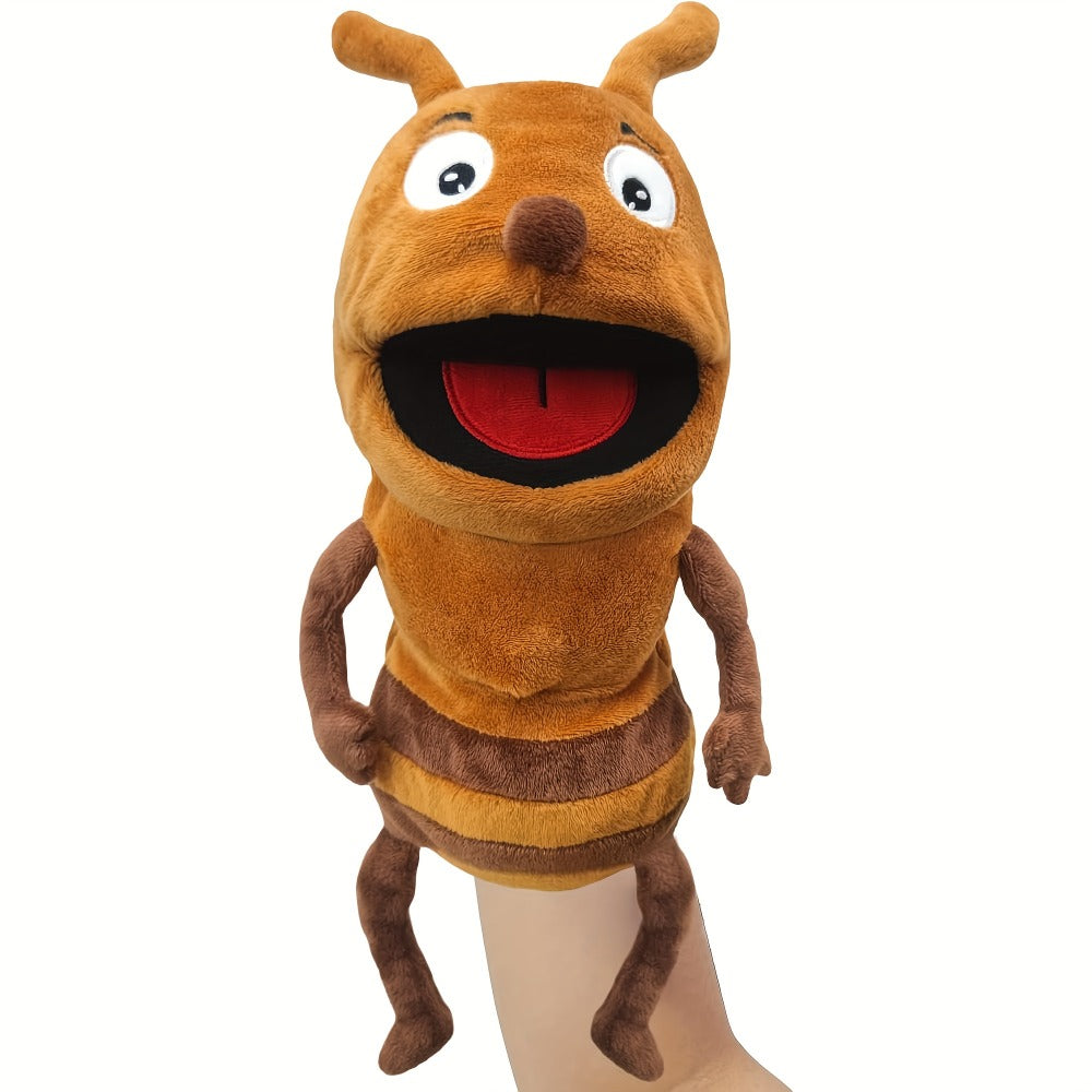 Movable-Mouth Insect Hand Puppets in Bee, Ladybird, Dragonfly, Butterfly, Ant and Caterpillar Styles — image 11