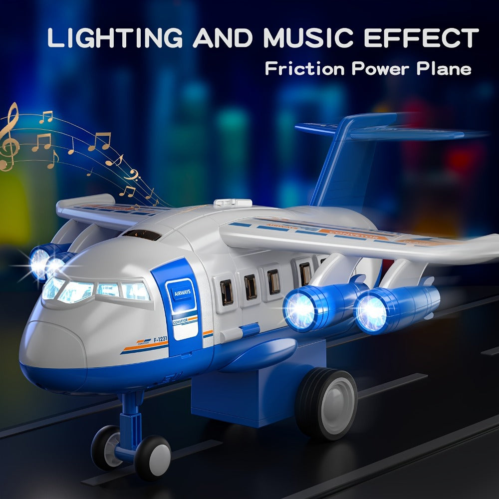 Kids Airplane Toy with LED Lights & Music with the Listed Color, Size or Set Options for Everyday Use — image 9
