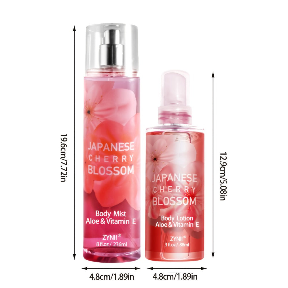 Cherry Blossom Body Mist for Women, Pheromone-Infused Sakura & Rose Fruity Floral Scent, 7- Spray — image 12