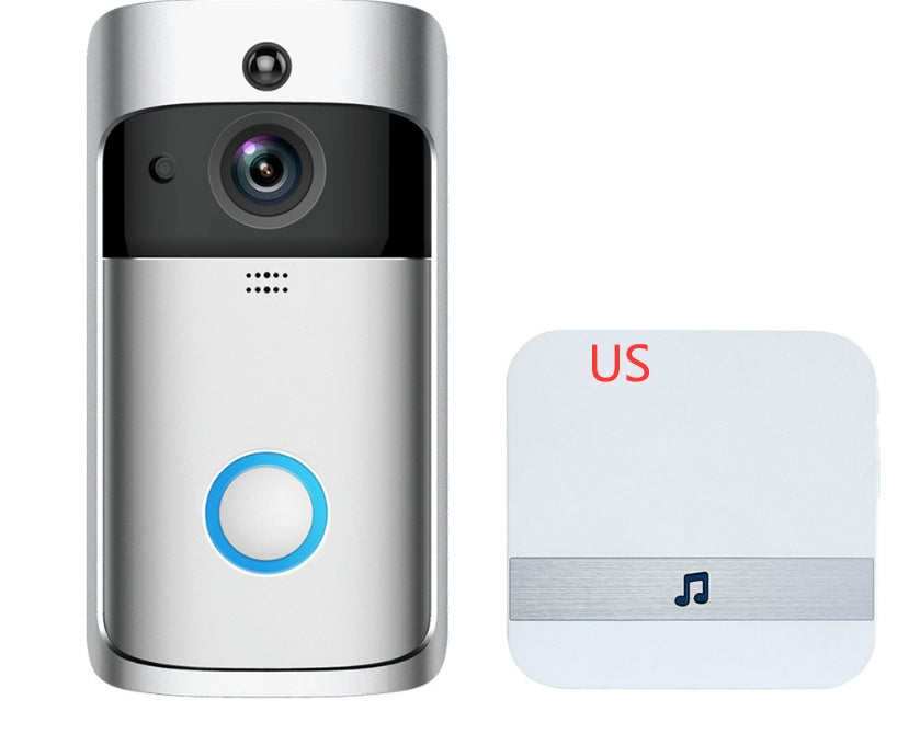 Wireless Video Doorbell 720P HD - Battery Powered Security Camera