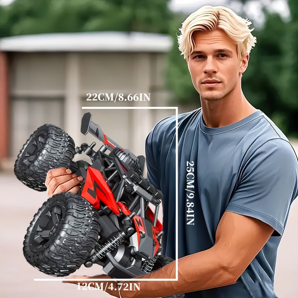High-Speed RC Off-Road Car 40km/h 4WD Remote Control Climbing Truck with Battery, Outdoor Racing Vehicle for Boys Kids Teens 