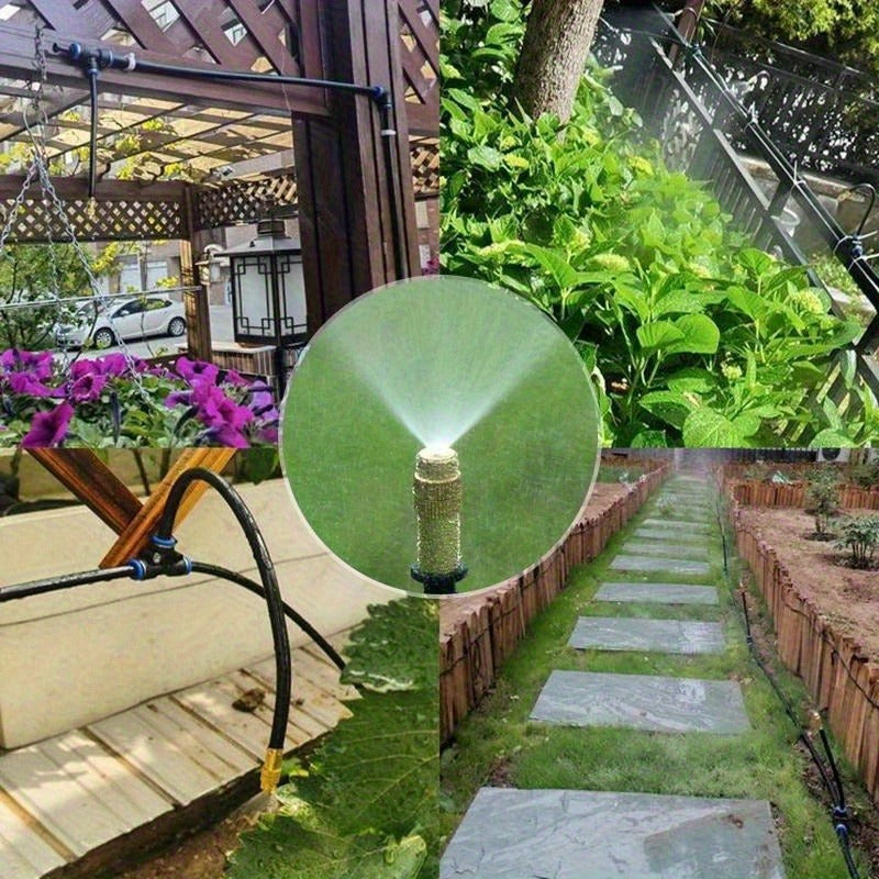 Drip Irrigation Kit Automatic Watering System Garden Sprinkler Misting Atomization Hose 5m, 20m — image 12