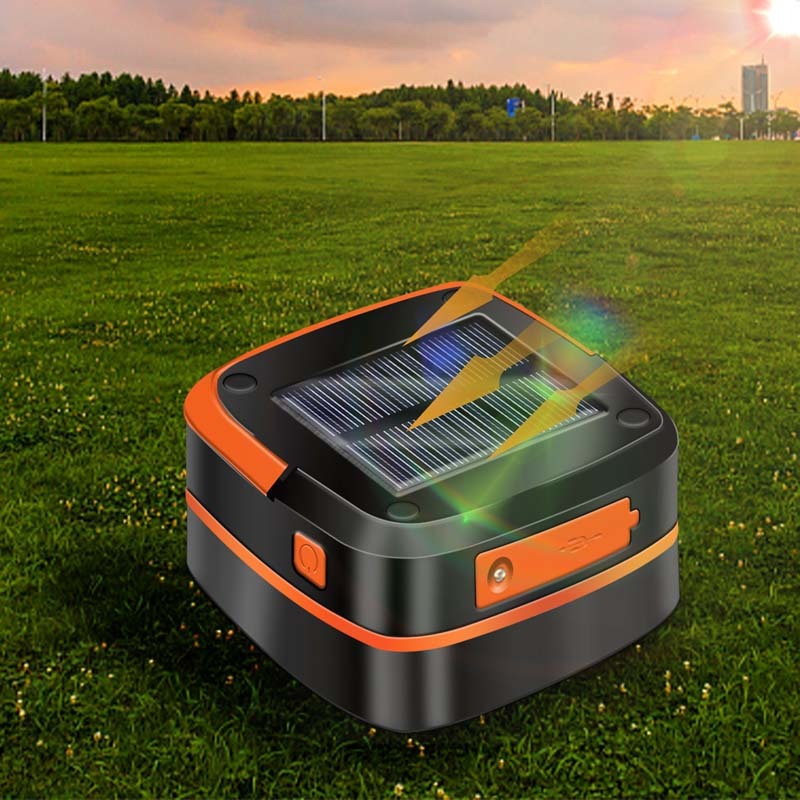 2-Pack Portable Folding Solar Camping Lantern, Mini USB Rechargeable, IPX4 for Indoor & Outdoor Camping — image 10