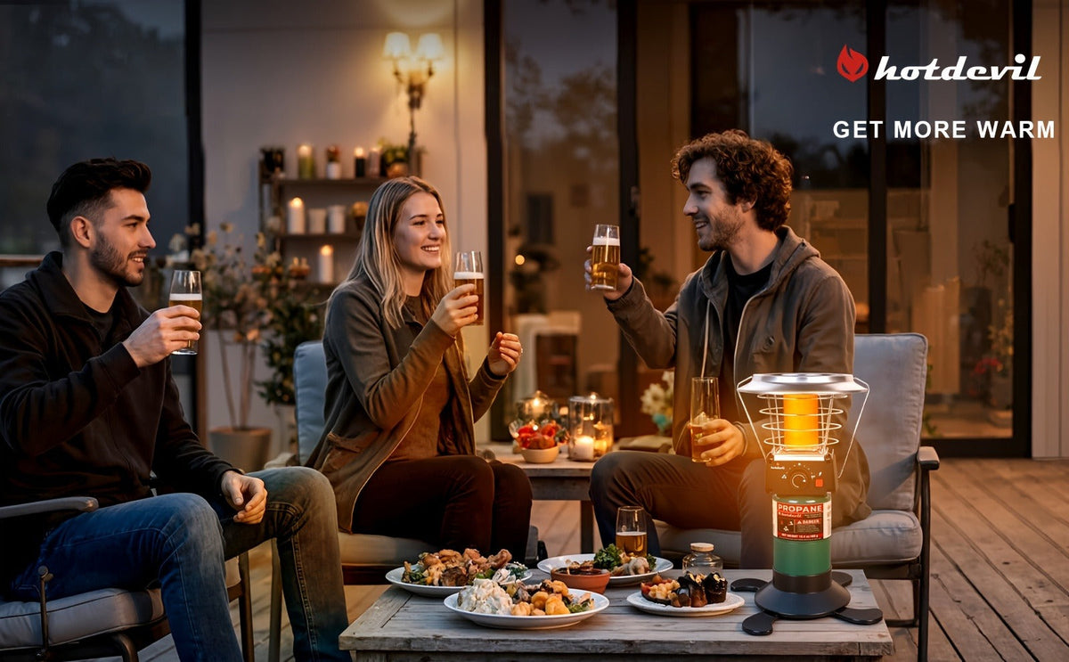 360-Degree Propane Heater with Four-Leg Base, Carry Handle, Pulse Ignition and Removable Top Plate — image 11