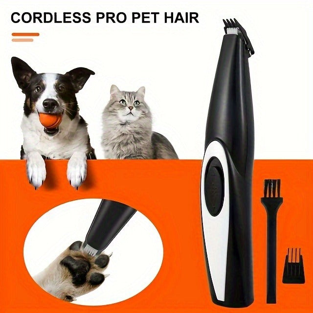 Pet Detail Trimmer, USB-Rechargeable Ceramic-Blade Clipper for Dog and Cat Face, Paw and Ear Areas — image 16
