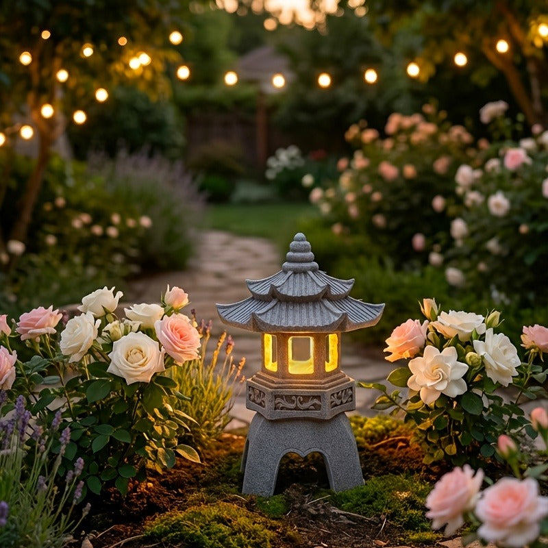Solar Pyramid Light Sculpture, for Garden, Pathway and Patio Lighting, with the Listed Configuration — image 10