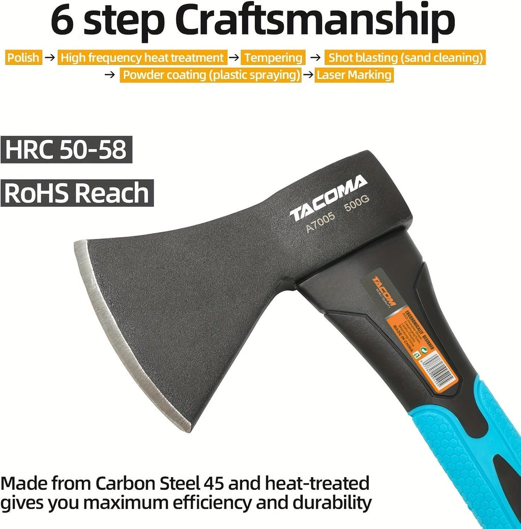 Camping Hatchet with Fiberglass Shock-Absorbing Handle (10-Inch) — image 8