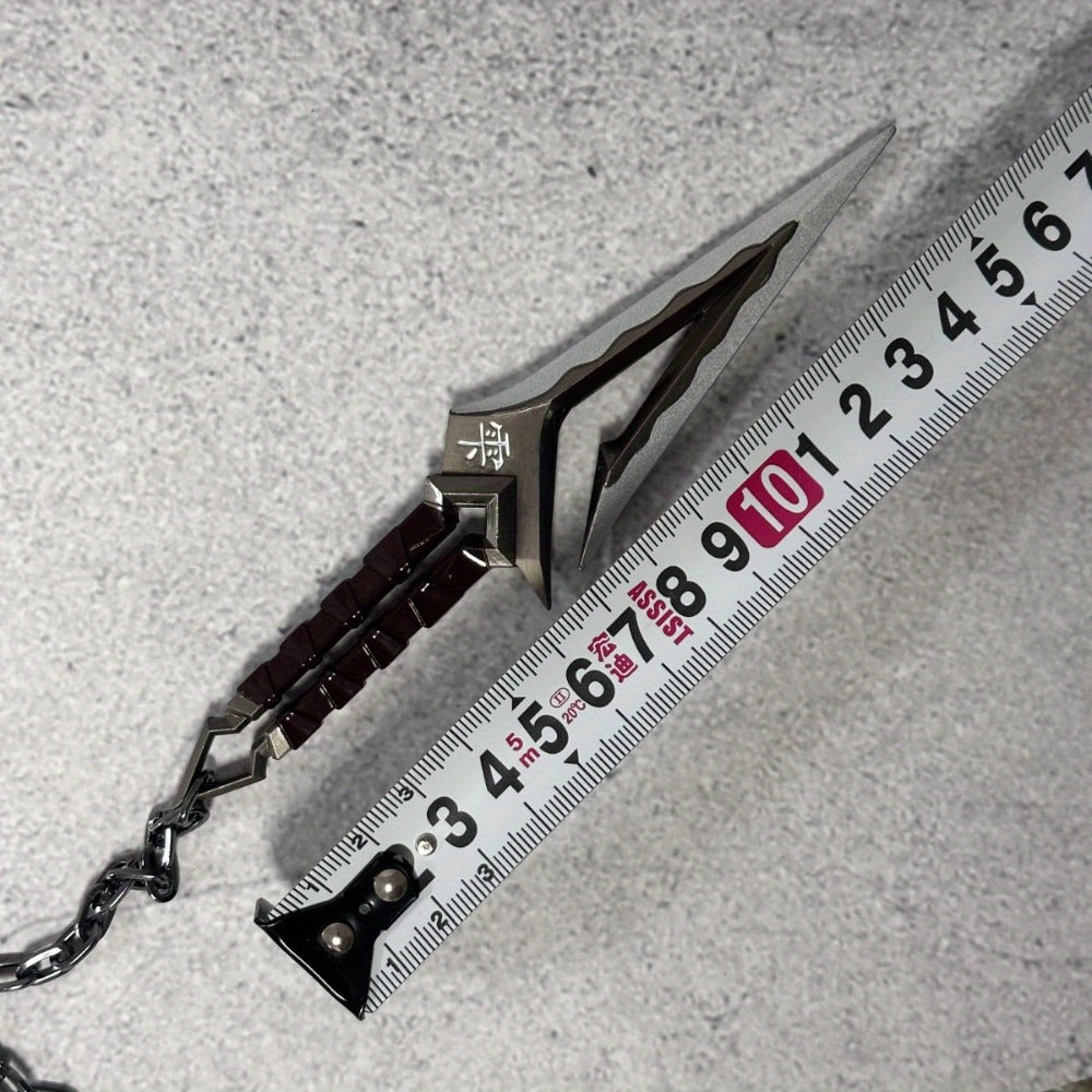 Ninja Kunai Cosplay Prop Safe No-Sharp Edges 25in, Anime Shuriken Katana Samurai Sword Toy — image 9