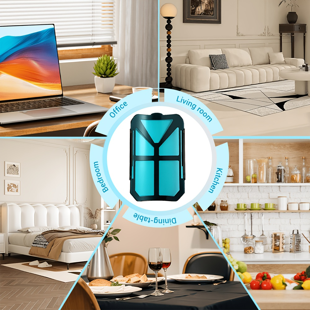 Mosquito Trap Indoor Electric Insect Catcher with Replacement Lure Refill Core for Home Bedroom Kitchen Fruit Fly Flying Bug 