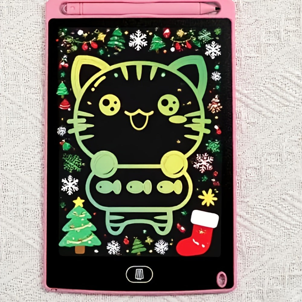 8.2-Inch LCD Writing Tablet with Stylus and Pink or Blue Checkout Color Options for Drawing and Notes — image 8