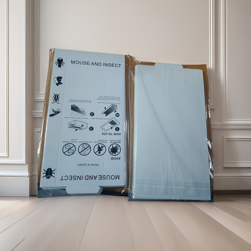 20-Piece Foldable Adhesive Insect Trap Cards for Flat, Box or Channel Placement Around Indoor Areas — image 6