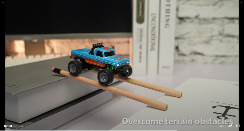 Mini Remote Control Pickup Truck with Detachable Trailer, Five Color Options and Spring Suspension — image 26