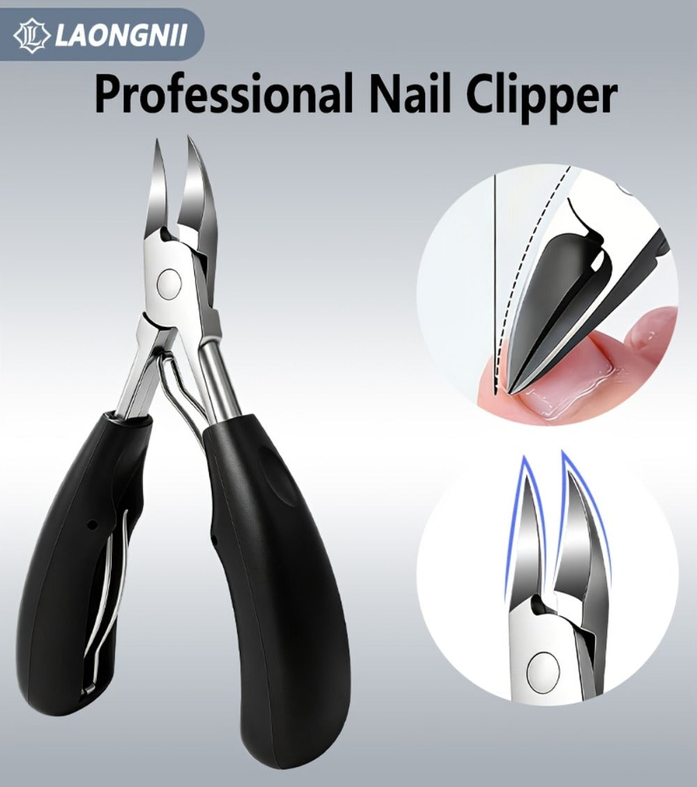 Seven-Piece Toenail Clipper Kit with Angled Nippers, Curved Blade Tool, Nail File and Lifter — image 14