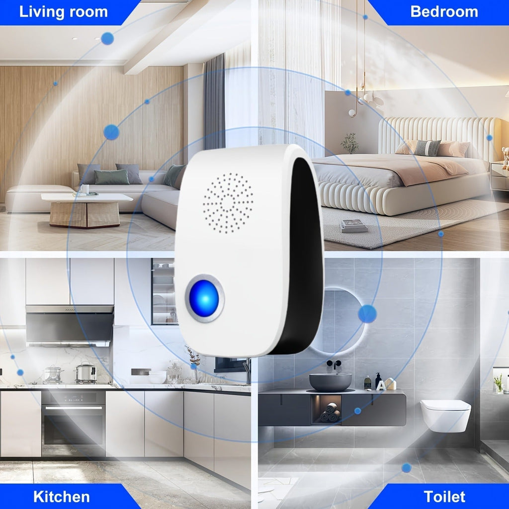 Ultrasonic Pest Repeller Plug-In 2025 Upgrade, Electronic Indoor Pest Control for Cockroaches, Mice — image 11