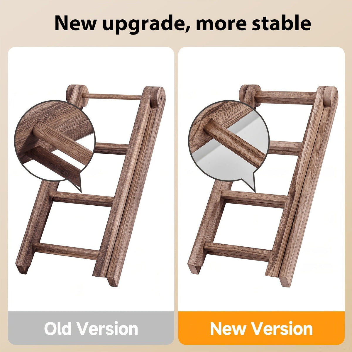 Cake Stand 3 Tier Wooden Serving Tray Farmhouse Dessert Display Cupcake Tower Bread Basket Collapsible Tiered Platter for Wed