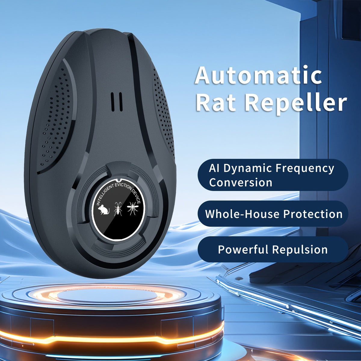 Electronic Pest Repeller, Soundwave Variable Frequency Insect for Home, Shop & Warehouse, Repels Mosquitoes — image 11