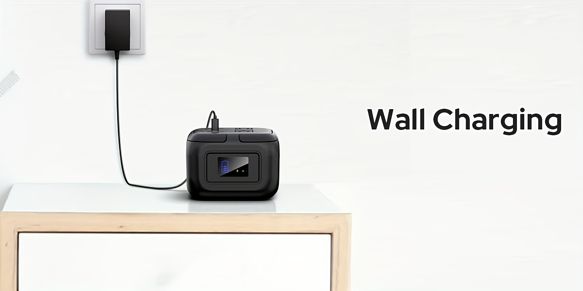 Portable Power Station 120W 97.68Wh Solar Generator with AC Outlet USB-A USB-C DC Output Battery Bank for Camping RV Home Eme