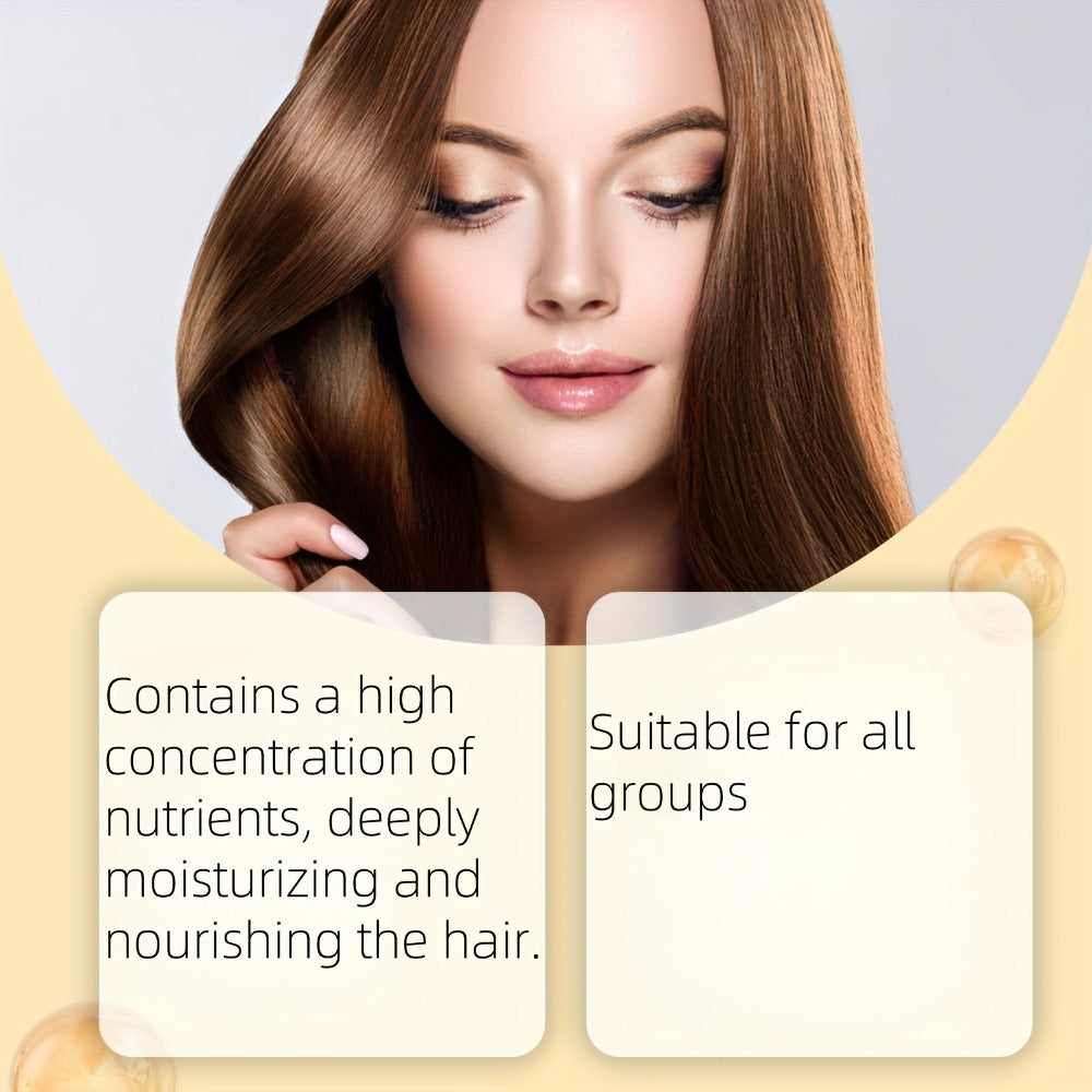 Three-Piece HOGOGO Collagen Hair Care Set with Jar and Pump Containers in a Gold Gift Box Presentation — image 15