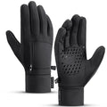 Outdoor warm cold windproof riding gloves touch screen windproof and anti-skid women's velvet full finger gloves - V.I.P Digital Presence