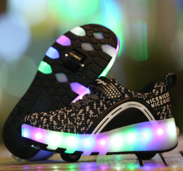 Ultra-light Luminous And Rechargeable Roller Skates