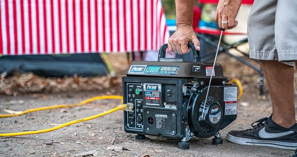 Portable Generator Gas Powered, Camping Emergency Tailgating Outdoor for Garden, Patio and Yard Use — image 24